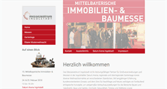 Desktop Screenshot of messezentrum-ingolstadt.de